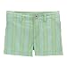 Baby : Cherokee Thick Mint Toddler Girls' Stripe Short - 5T