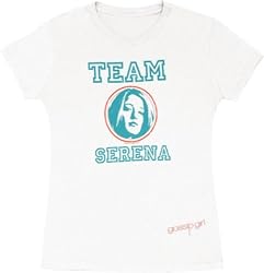 Gossip Girl Team Serena White Juniors Tee T-shirt