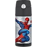 Thermos Spider-Man Funtainer Canteen with Straw [12 oz]