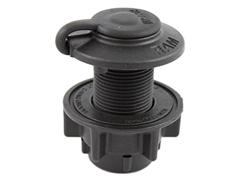 RAM Mounts (RAM-114FMTU) Ram-Rod Round Flush Base for Spline Posts
