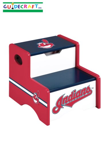Kitchen: Cleveland Indians MLB Storage Step up / Foot Stool