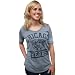 NFL Women's Chicago Bears Vintage Triblend Short Sleeve Crew Neck Tee