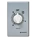 Intermatic FF30MC 30-Minute Spring Loaded Wall Timer, Brushed Metal