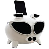 Speakal CIPIG-01-WHT Speakal Cool iPig Motion-Controlled Battery-Operated 2.1 Stereo Docking Station and Speaker System for  iPod and iPhone (White)  for Sale