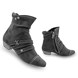 Damen Schuhe gefüttert Winter Stiefelette Winterstiefel 36 schwarz