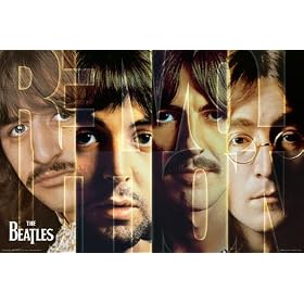 Beatles (Revolution) Music Poster Print - 24" X 36"