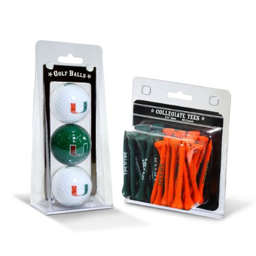Miami Hurricanes Ball Tee Set