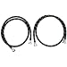 Whirlpool 8212487RC 5-Foot Industrial Braided Washer Fill Hose, 2-Pack