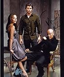 SMALLVILLE (Tom Welling/Kristin Kreuk/Michael Rosenbaum) 8x10 Cast Photo Signed In-Person