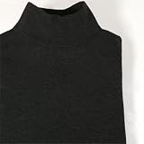 Cotton/Cashmere Long Sleeve Mock