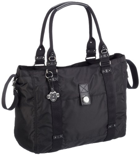 Kipling CITY BABY K08292900, Damen Umh&auml;ngetasche, schwarz, (Black 900)