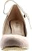 Bella Marie Denise Women's Round Toe Wedge Heel Mary Jane Taupe 6.5