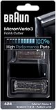 Produkt-Bild: Braun Scherteile Kombipack 424 f&uuml;r Rasierer System 1-2-3, micron vario3, Action line