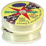 Stretch Magic Clear Stretchy Cord .7mm Width - 25 Meters