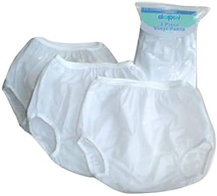 Dappi Cloth Diapers - Vinyl-White-Medium