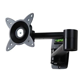 VideoSecu TV Wall Mount for most 15" to 27" LCD TV 18-Inch Extending Full Motion Wall Mount Bracket ML60B 1GU