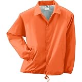 Augusta Nylon Lined Coach Jacket Xl - Orange
