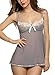 Avidlove Women Strap Backless Sleepwear Lace Nightwear Mesh Babydoll Wire Lingerie