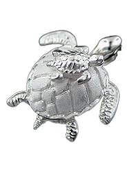 925 Silver Mother & Baby Turtle Pendant Hawaiian Silver Jewelry