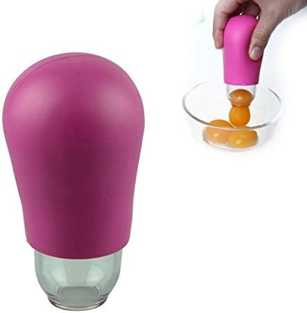 SHARINNA(TM)Creative Kitchenware Silicone Round Egg Yolk Out Separators/Yolk Extractors