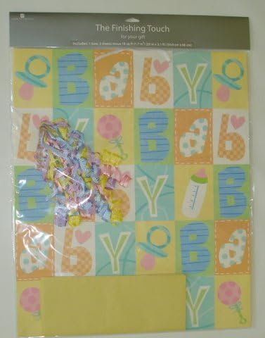 American Greeting The Finishing Touch Baby Shower Gift Bag