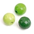 G�termann / KnorrPrandell  6030420 - Holzkugelperle 10mm maigr�n-mix, 50 St�ck/Beutel