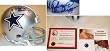 Thomas Hollywood Henderson Dallas Cowboys Autographed Riddell Mini Helmet