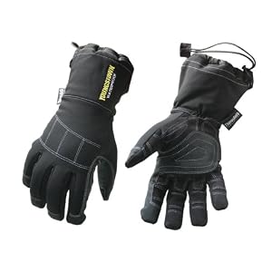 Youngstown Glove Co. 05-3430-80-S Waterproof Gauntlet XT Performance Glove Small, Black