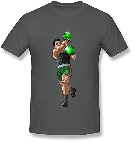 SHUNLI Men's Little Mac T-shirt XL DeepHeather