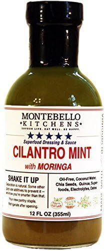 Cilantro &amp; Mint with Moringa Superfood Dressing and Sauce