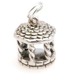 Sterling Silver Gazebo Charm