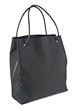 Gucci Large Monogram Nylon "Gifford" Shopper Work Daily Tote Bag