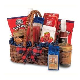 Tasty Treats From The South Gourmet Food Gift Basket With Southern Style BBQ Sauce