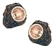 UKayed Solar Power Multi Coloured LED Garden Rock Lights - Pack of 4