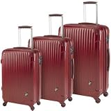 Heys USA Centum 3 Piece Hardside Spinner Set