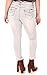 ANGELS Plus Size Triple Button Short Inseam Skinny Jeans