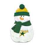 Dallas Stars Plush Snowman Pillow
