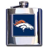 Officially Licensed NFL Hip Flask - Denver Broncos