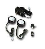 Westek SR60LCS 20-Watt Halogen Low Voltage Accent Light Kit, 2-Pack, Black