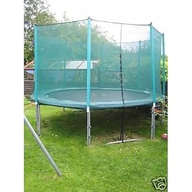 10ft Trampoline Replacement Enclosure Net Only 3 Legs