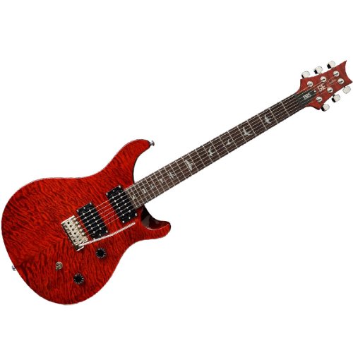 PRS SE 25th Anniversary Custom 24 w/Birds (Scarlet Red)