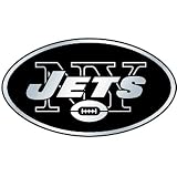 New York Jets Silver Car Emblem