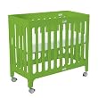 Alma Urban Crib in Gala Green