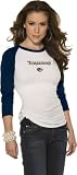 Atlanta Thrashers Women's 3/4 Sleeve Raglan Top - by Alyssa Milano