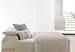 Vera Wang Love Knots Duvet Cover, Platinum, Queen