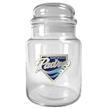 San Diego Padres MLB 31oz Glass Candy Jar - Primary Logo