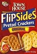 Keebler Town House FlipSides Pretzel Crackers, Original, 11.7 oz (Pack 6)
