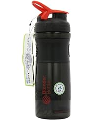 BlenderBottle SportMixer, Black/Red, 28 Ounce