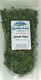 Harmony House Foods Dehydrated Spinach Flakes (.5 oz, ZIP Pouch) for Cooking, Camping, Emergency Supply, and More
