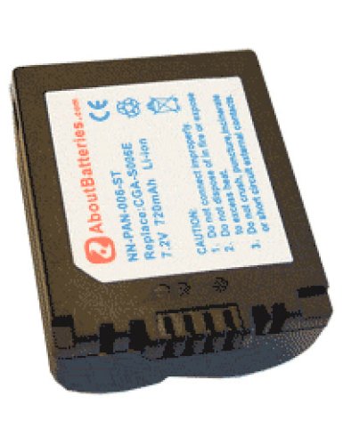 Accessoires appareils photo numériques Batterie type PANASONIC CGR-S006E/1B, 7.2V , 710mAh , Li-ion LIMITED DISCOUNT TODAY